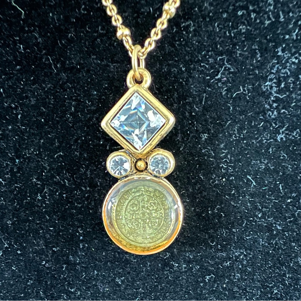 Virgin Saints and Angels San Benito Necklace